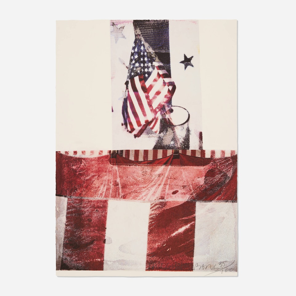 Edward Kennedy Campaign by Robert Rauschenberg