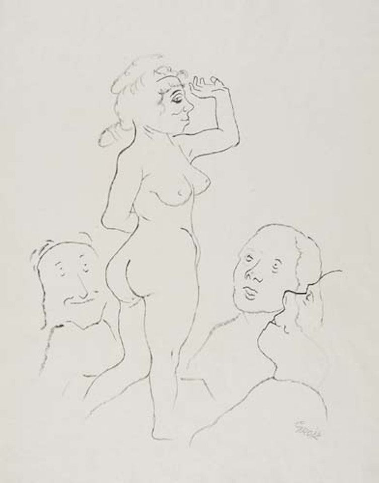 Lady Hamilton by George Grosz