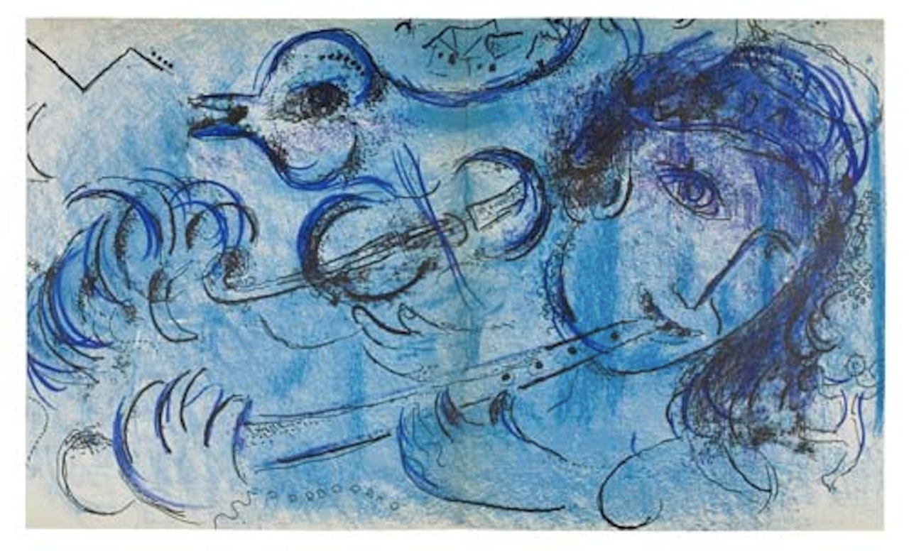 Chagall by Jacques Lassaigne by Marc Chagall