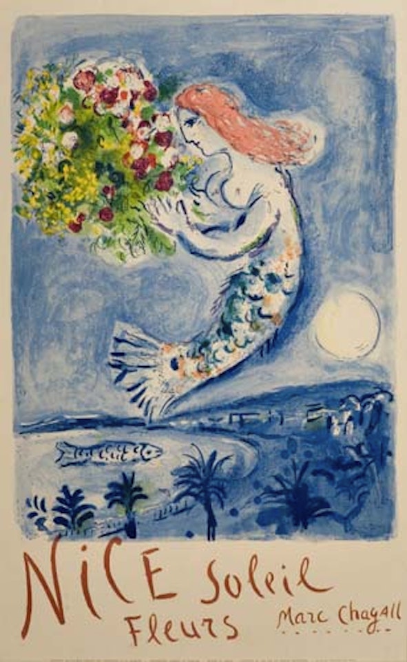Le Baie des Anges by Marc Chagall