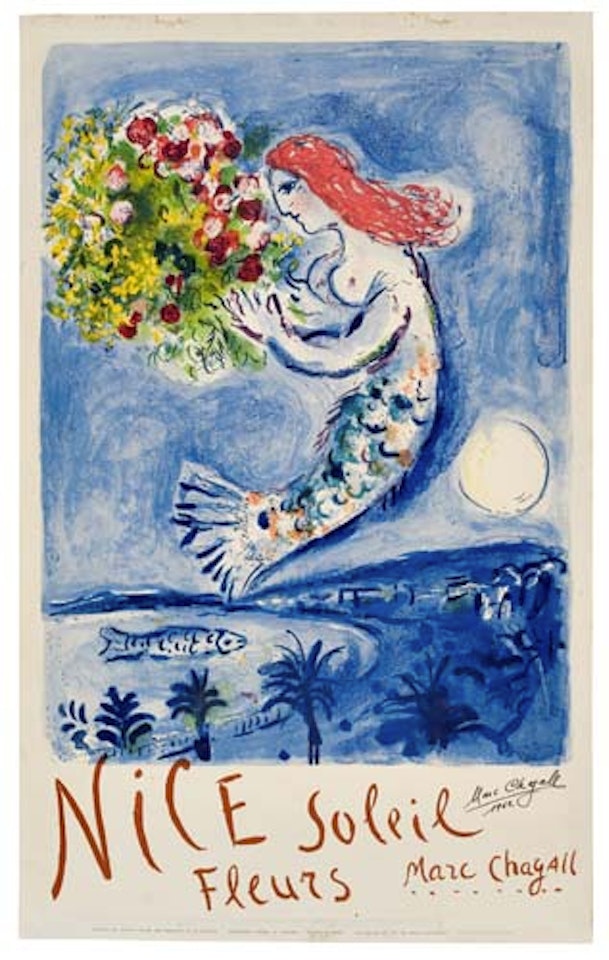 Le Baie des Anges by Marc Chagall