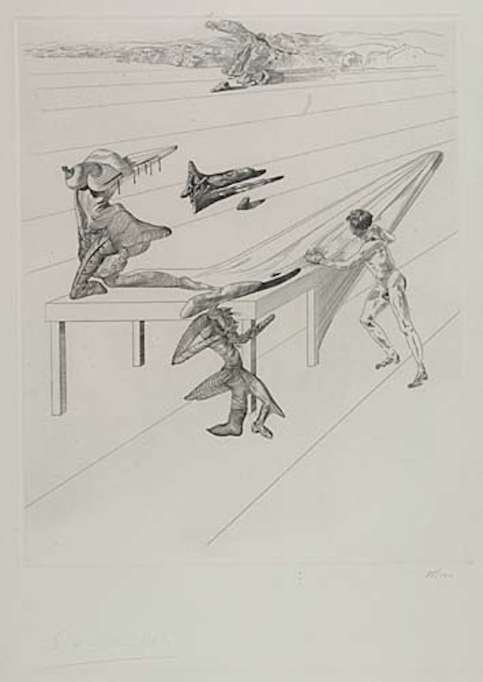 Grasshopper Child by Salvador Dali