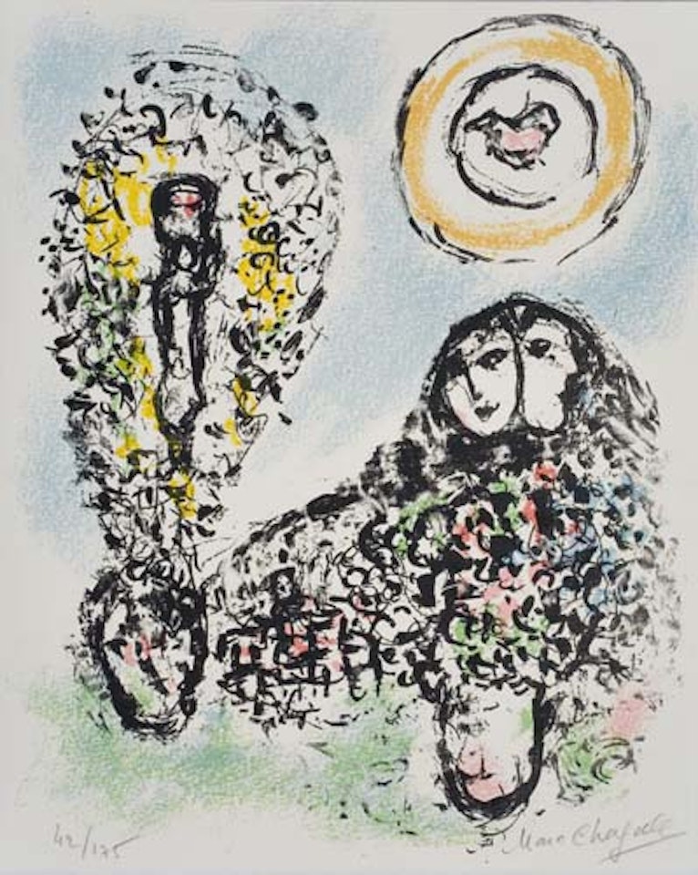 La Mise en Mot by Marc Chagall