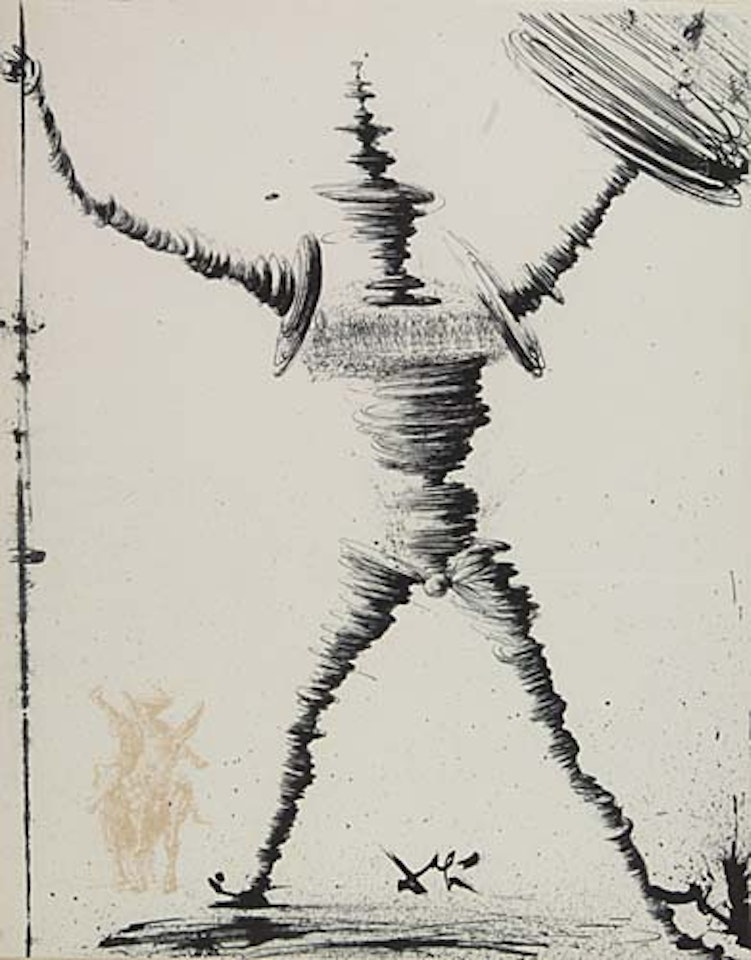 Don Quichotte de la Manche by Salvador Dali