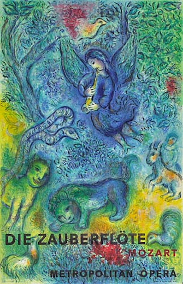 The Magic Flute by Marc Chagall