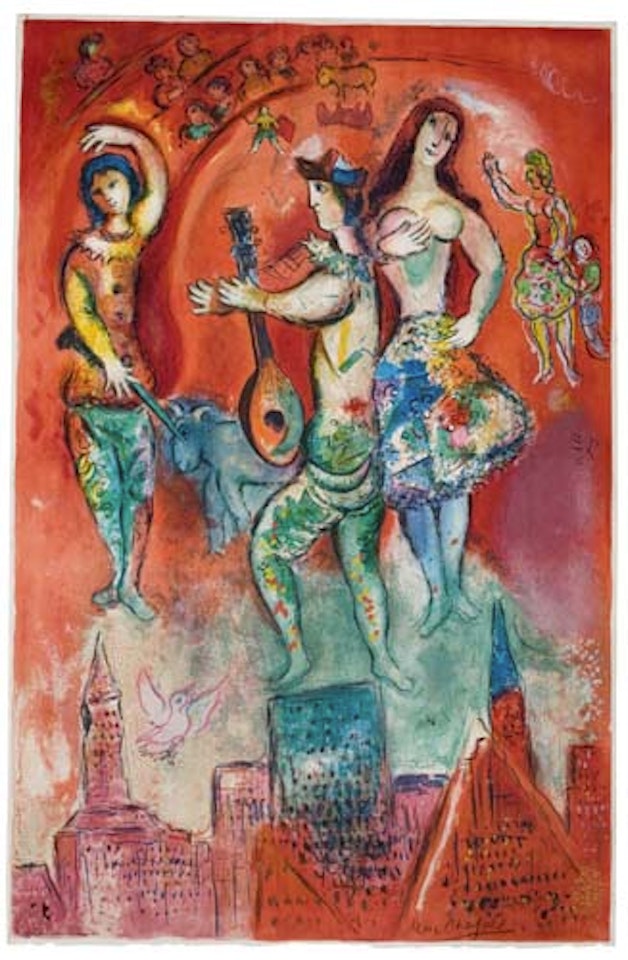 Carmen by Marc Chagall