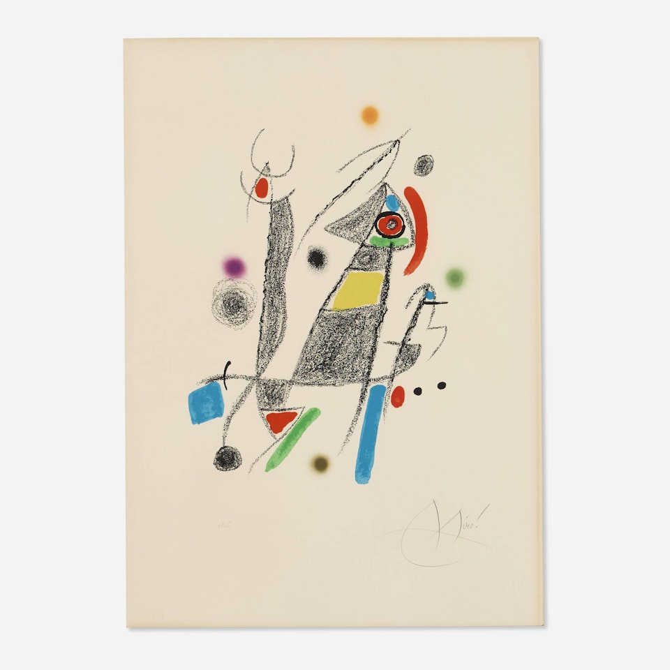 Untitled (from the Maravillas con variaciones acrósticas en el jardín de Miró portfolio) by Joan Miró