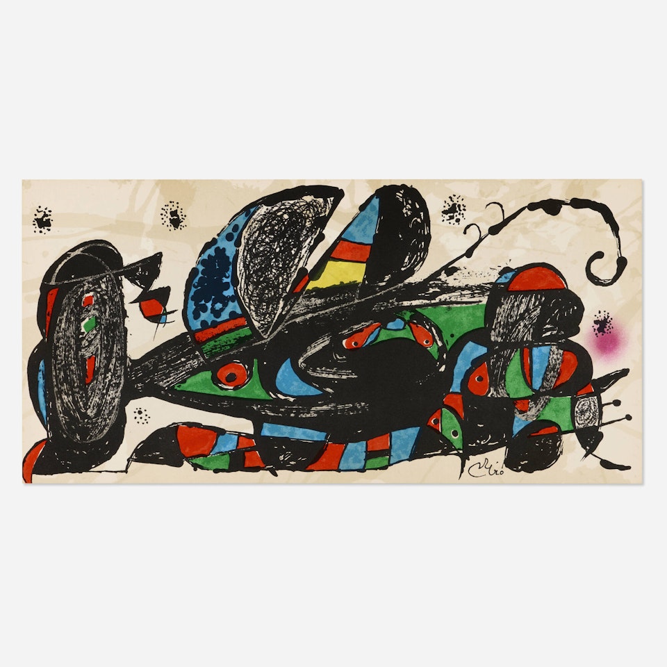 Iran (from the Escultor portfolio) by Joan Miró