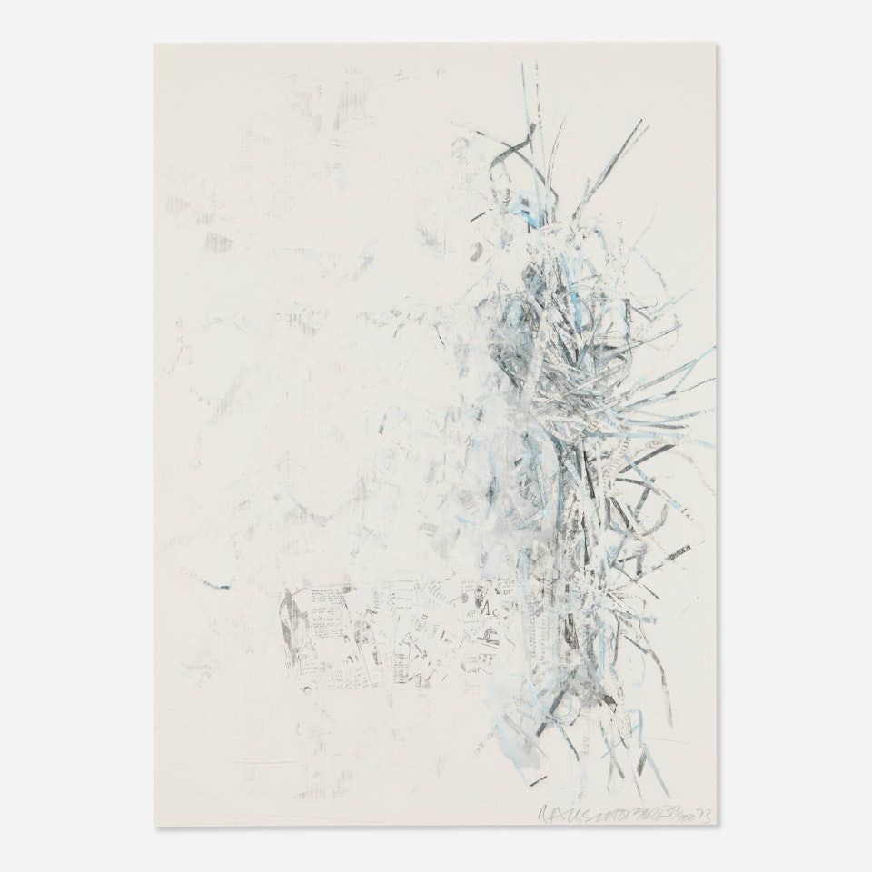 Noname (Elephant) (from the For Meyer Schapiro portfolio) by Robert Rauschenberg