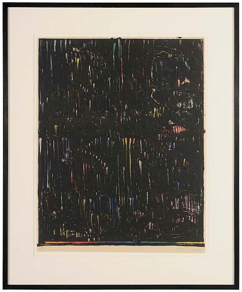 After Holbein by Jasper Johns