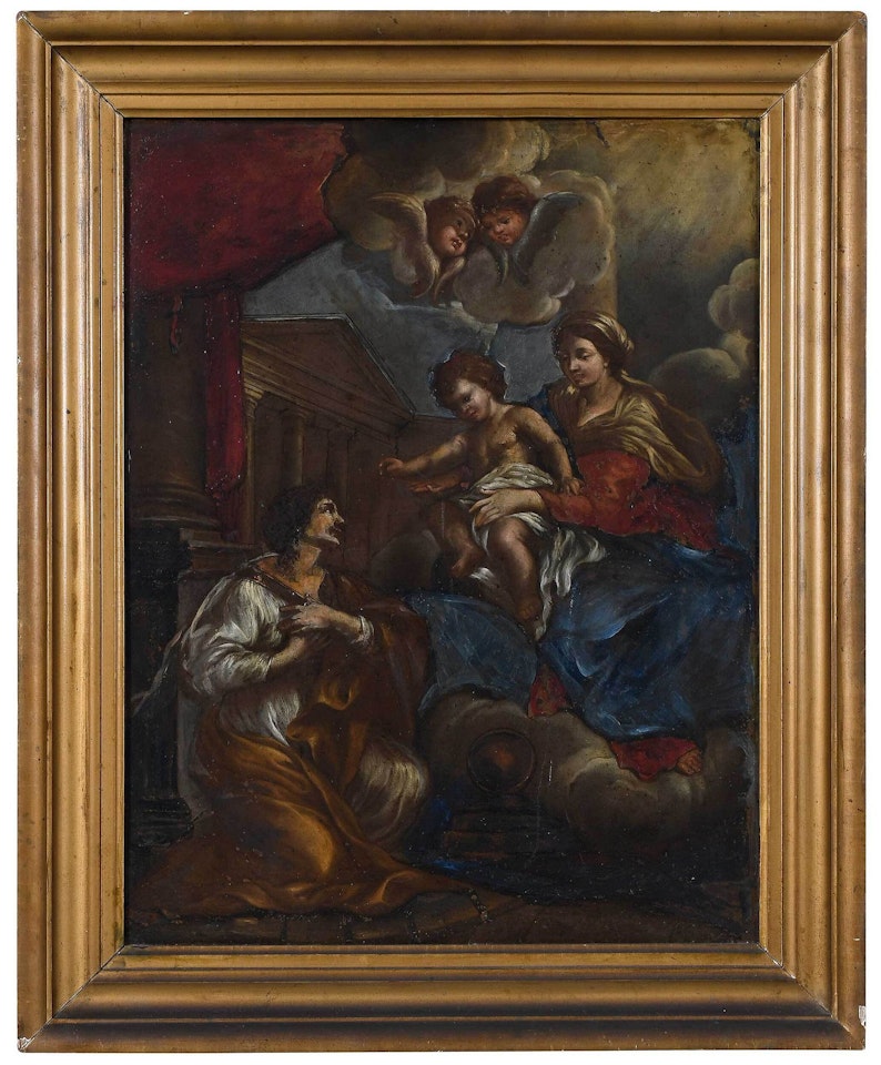 The Mystic Marriage of St. Catherine by Italian School