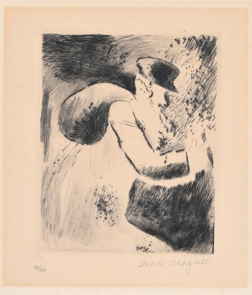 An Old Jew by Marc Chagall