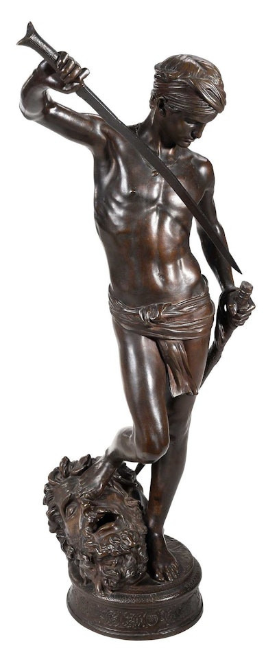 David Vainqueur by Marius Jean Antonin Mercie