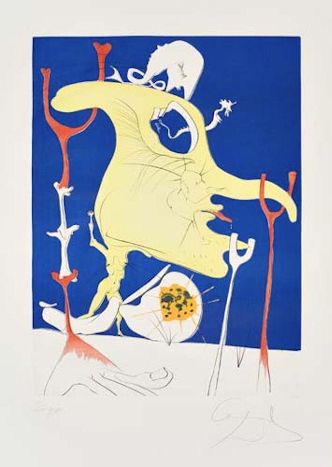 La Conquête du Cosmos II by Salvador Dali