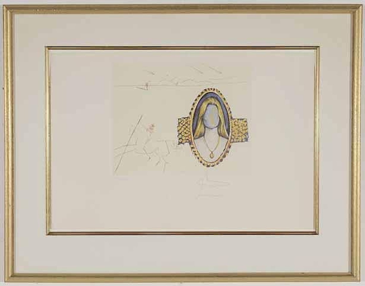 [La rubia] (Vigor of Youth) (F. 79-1A) by Salvador Dali