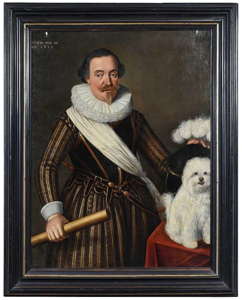 German School Portrait by German School