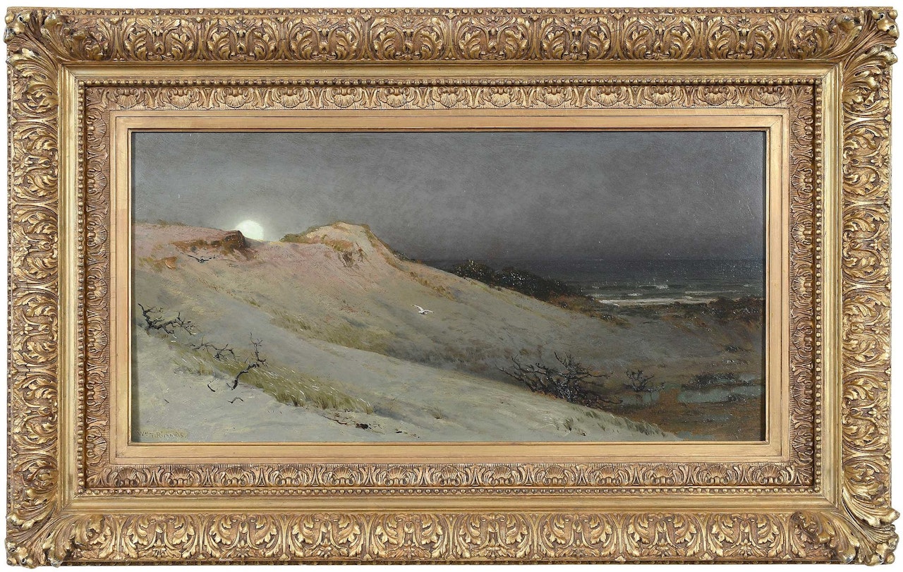 Sandhills, Moonrise by William Trost Richards