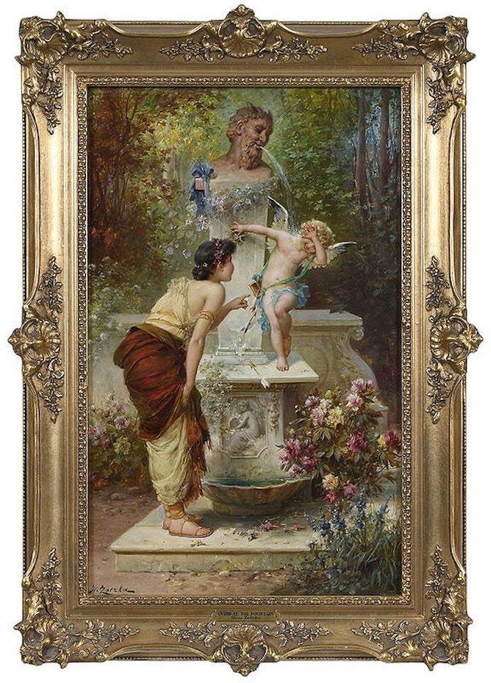 Bestrafter Ubermut (Punished Spirit) by Hans Zatzka