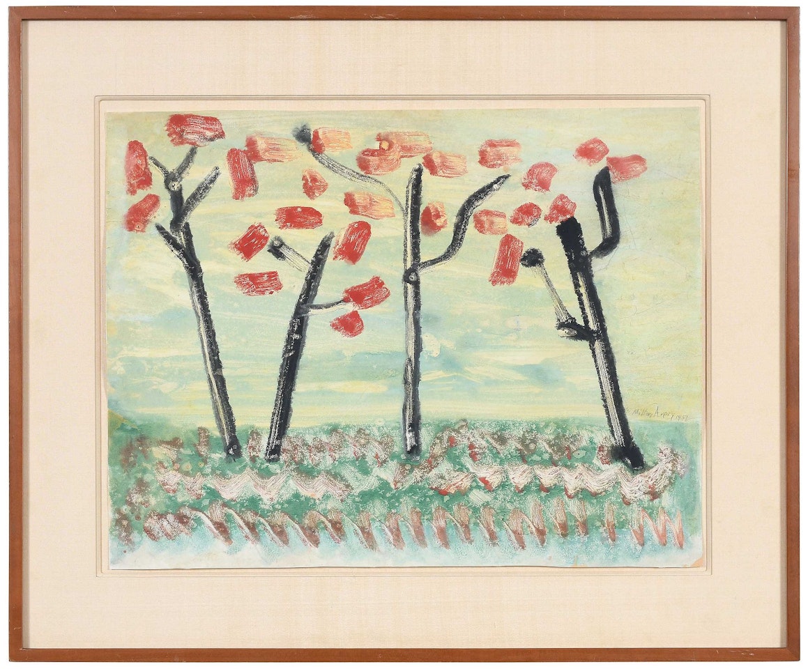 Trees (A.F. A37521) by Milton Avery