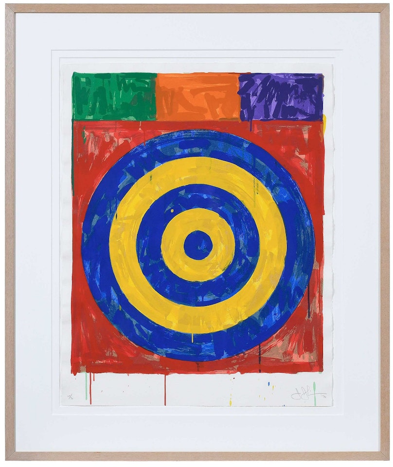 Target(ULAE 147) by Jasper Johns