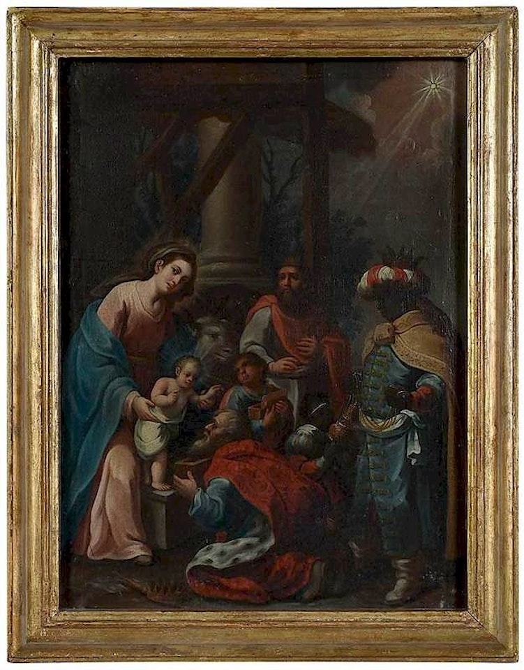 Adoration of the Magi by Italian School