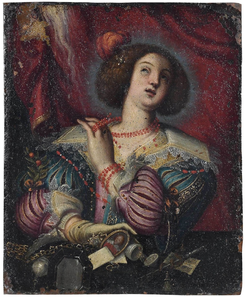 Miniature Painting; Vanitas by Dutch School