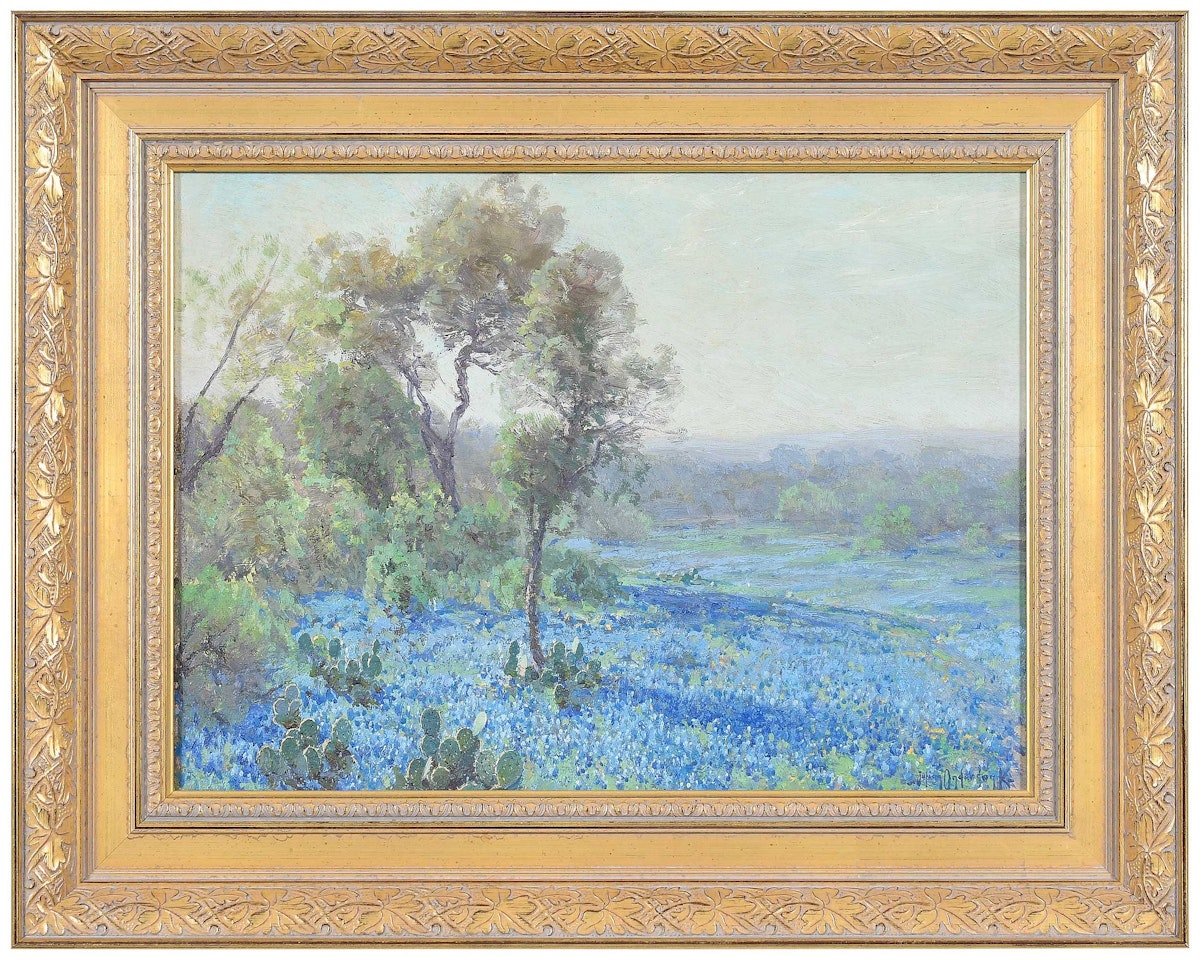 Sunlight and Blue Bonnets by Julian Onderdonk
