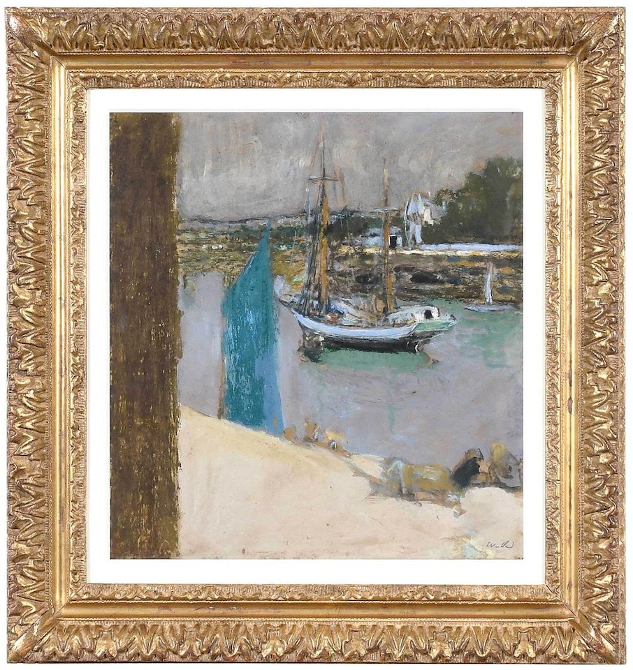 Bateau … l"ancre (Boat at Anchor) by Édouard Vuillard