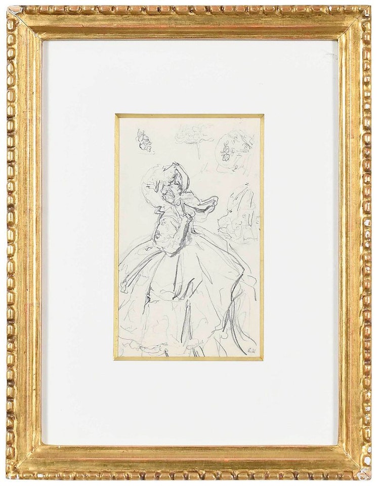 Etude Pour Com‚die Classique by Édouard Vuillard