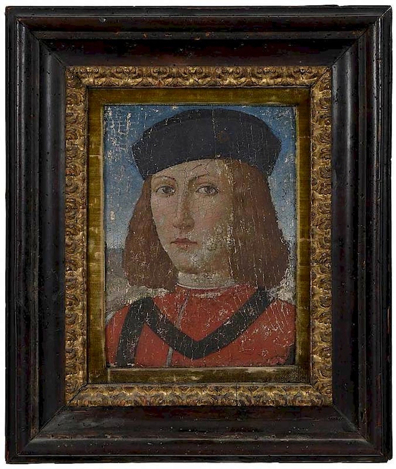 Portrait of a Young Man by Italian School