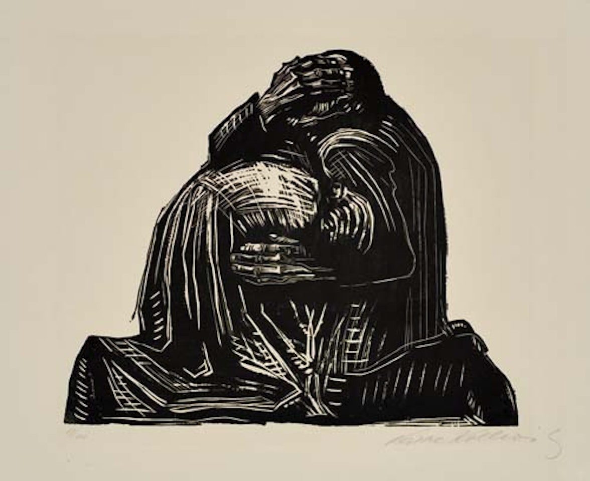 Die Eltern by Kathe Kollwitz
