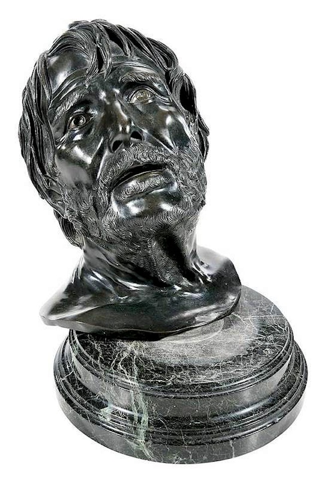 Head of Hesiod by Italian School