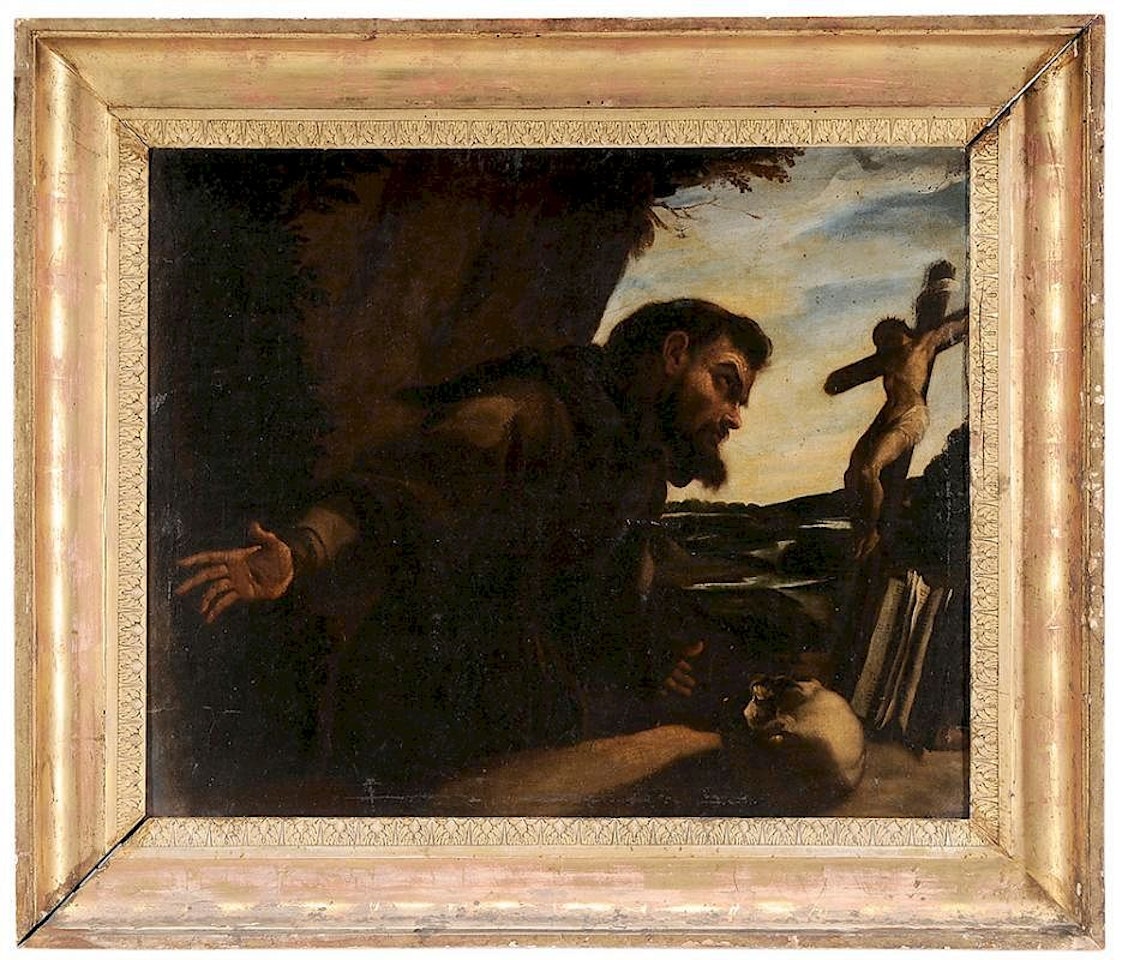 St. Francis Receiving the Stigmata by Italian School