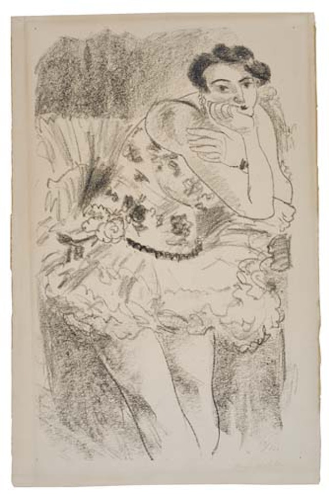 Danseuse debout, accoudée by Henri Matisse