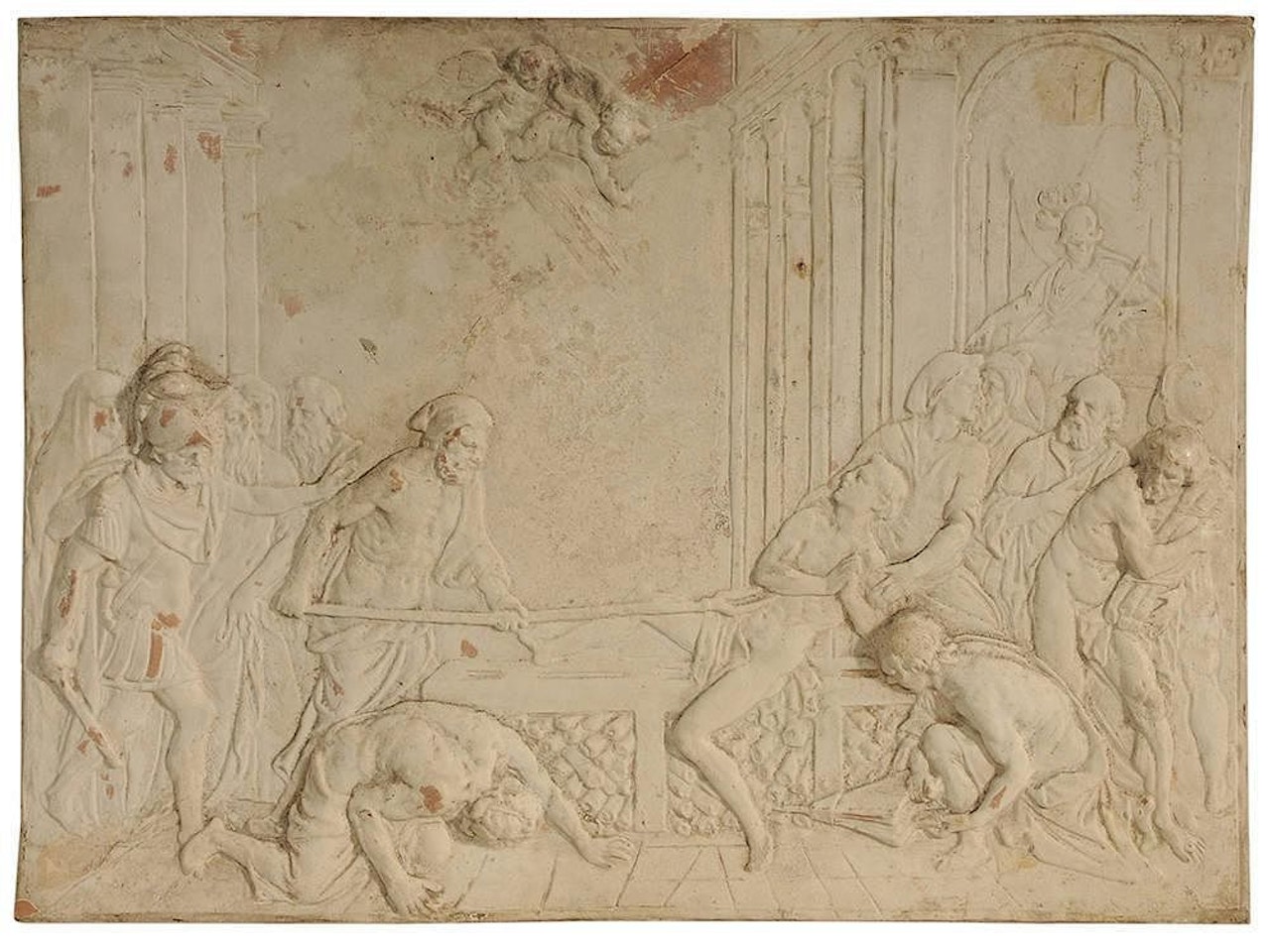 The Martyrdom of St. Lawrence by Italian School