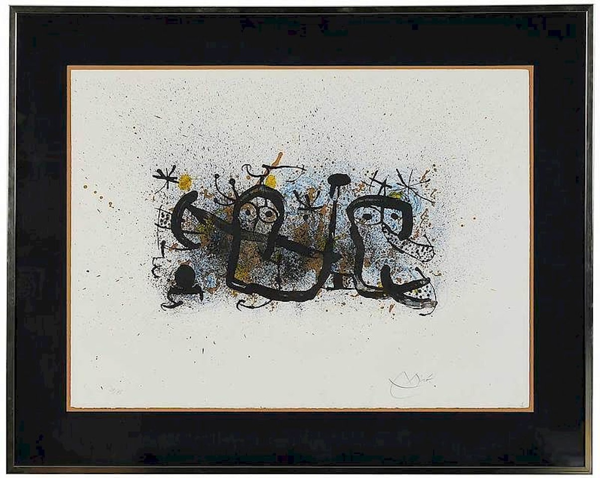 Ma de proverbis by Joan Miró