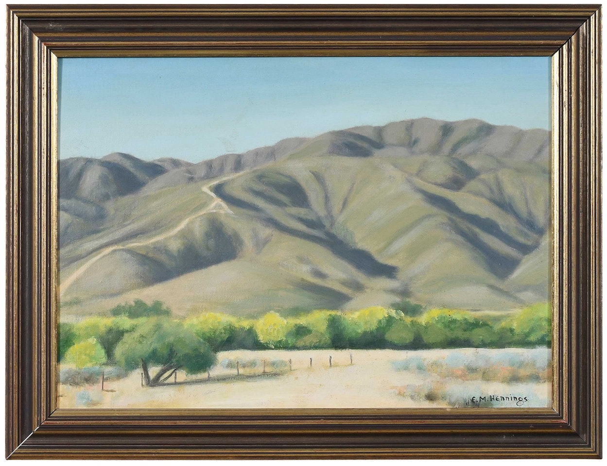New Mexico Landscape Study by Ernest Martin Hennings