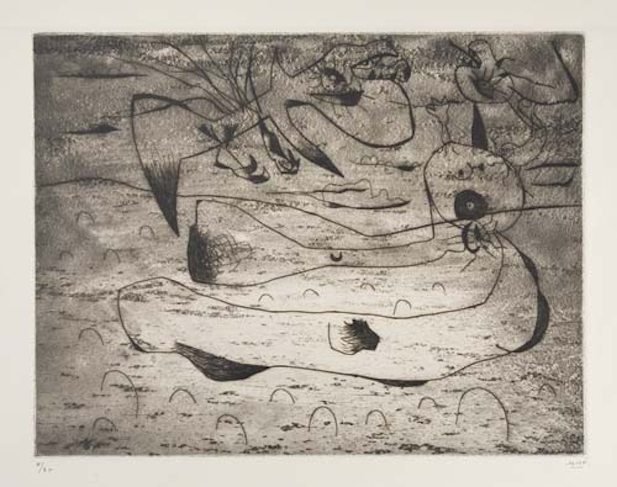 L'Aigle et la Femme la Nuit by Joan Miró