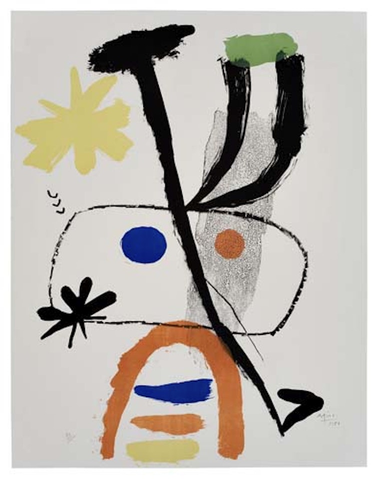 Personnage aux Étoiles by Joan Miró