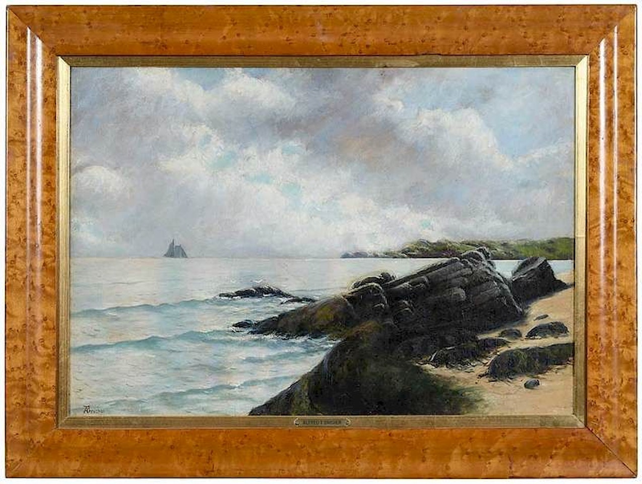 Rocky Shore by Alfred Thompson Bricher