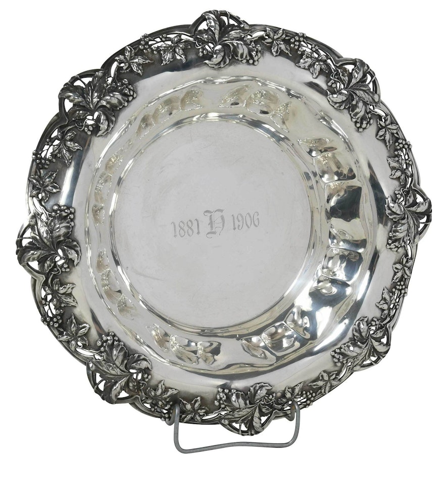 Sterling bowl by Tiffany & Co.