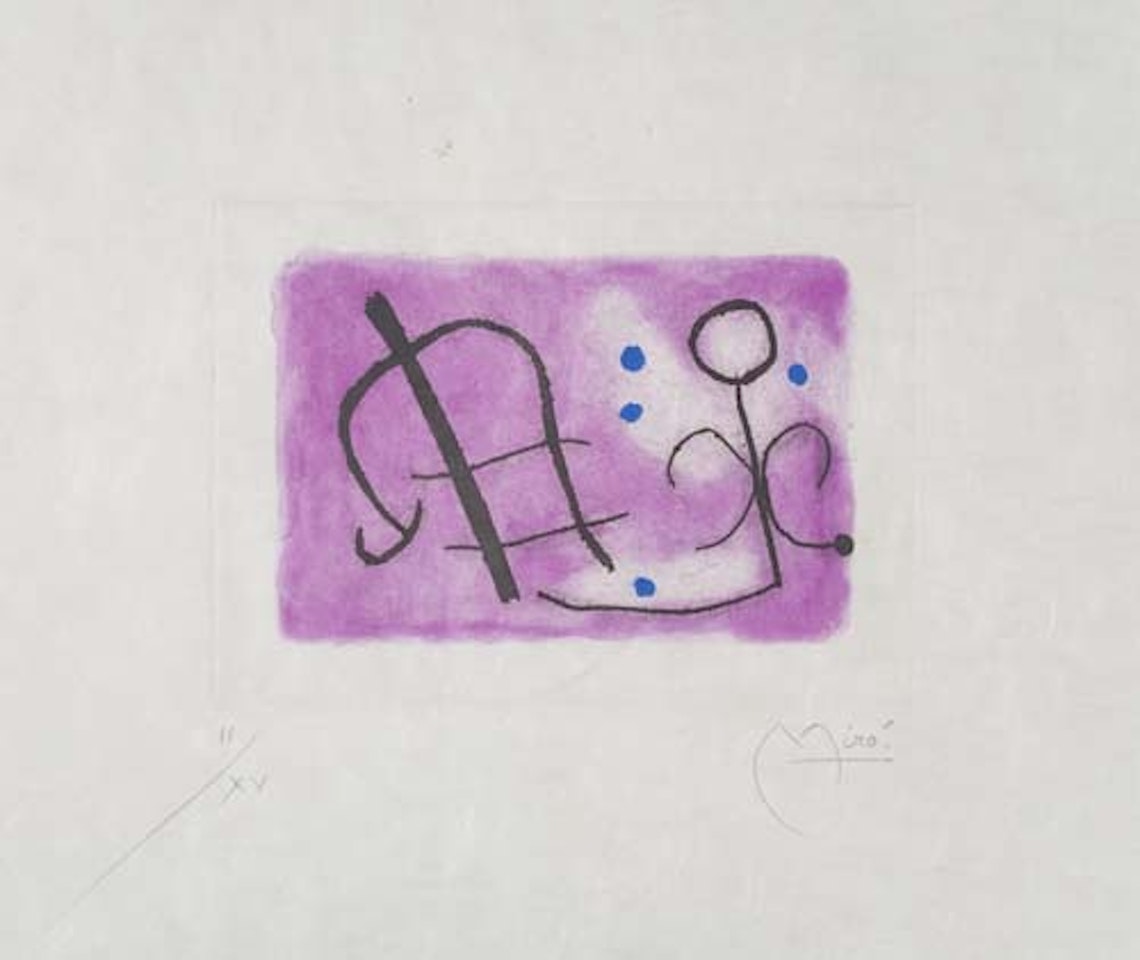 Fusées by Joan Miró