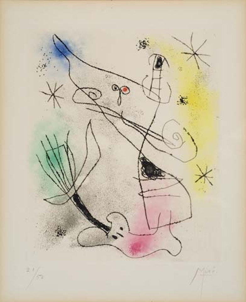 Feuilles Éparses by Joan Miró