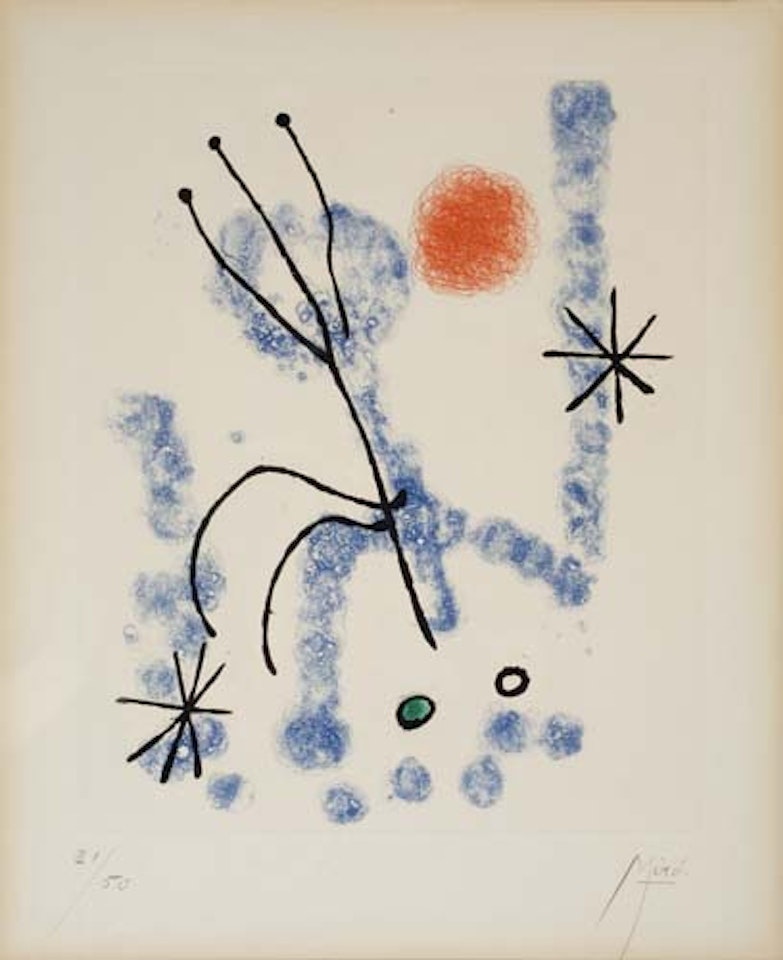 Feuilles Éparses by Joan Miró