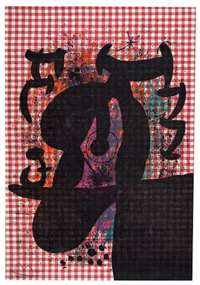 The Bather by Joan Miró