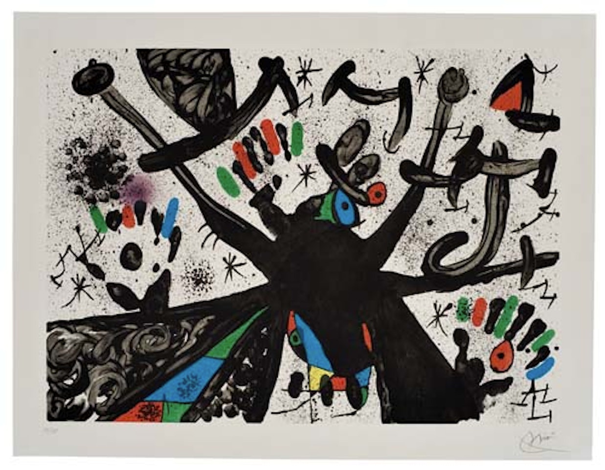 Homenatage à Joan Prats by Joan Miró