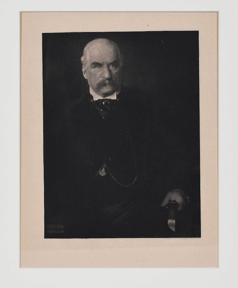 J. P. Morgan by Edward Steichen