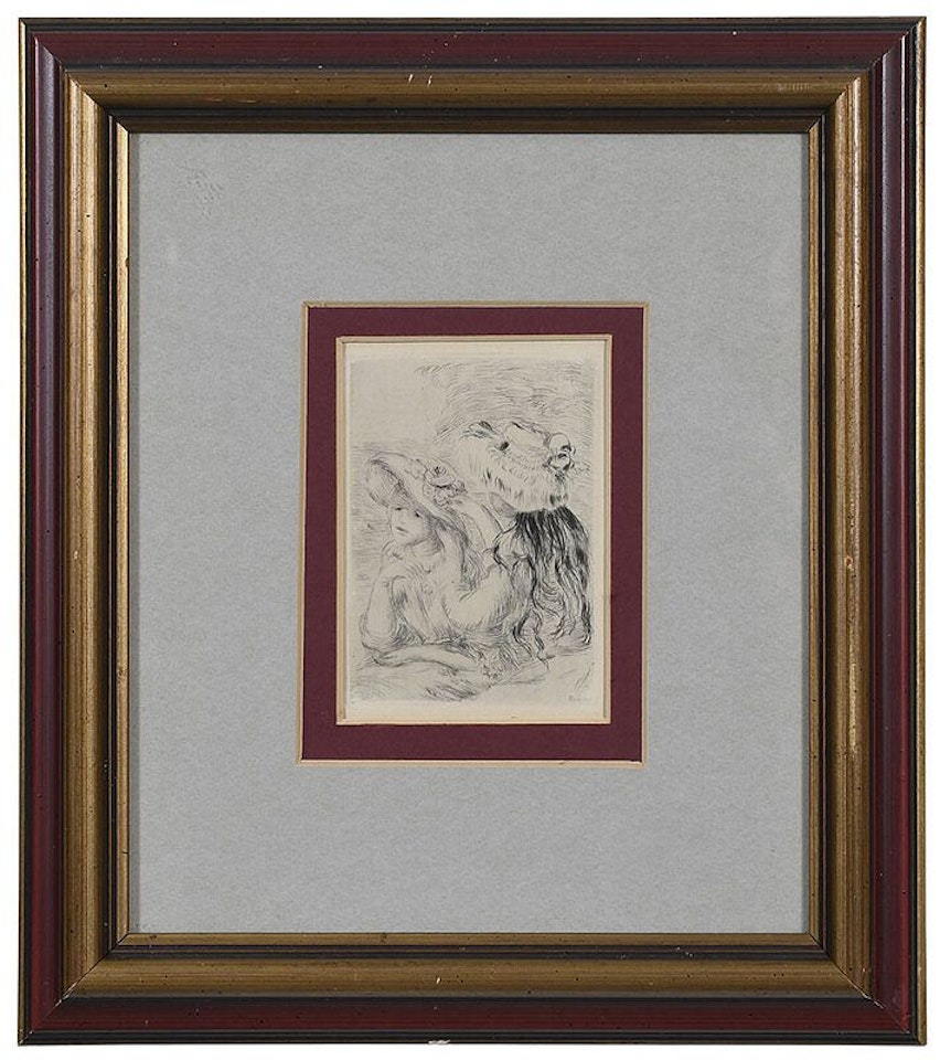 Chapeau épinglé (D. 6) by Pierre-Auguste Renoir