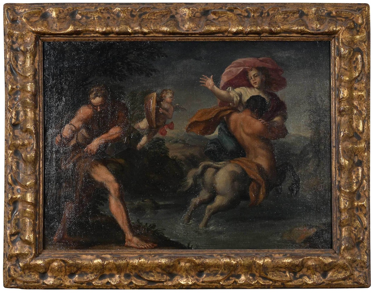 Mythological Painting; The Abduction of Hippodamia by Italian School