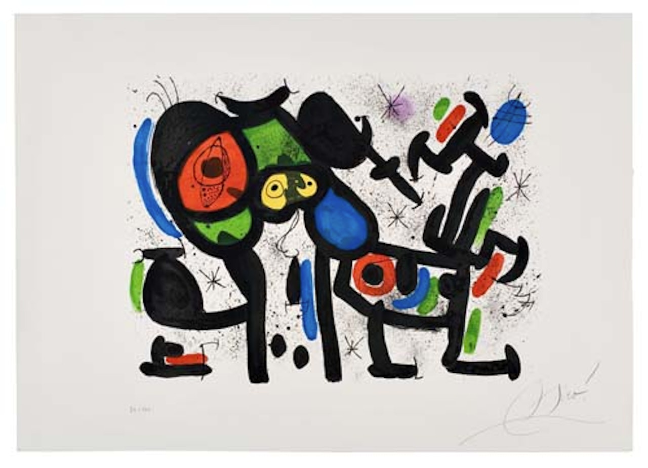 Magie Blanche II by Joan Miró